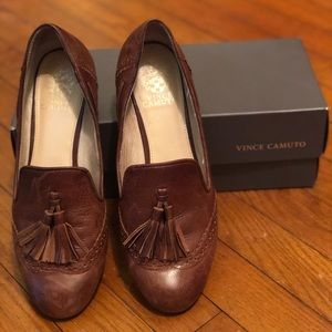 Vince Camuto Chayton Tassel Loafer - Brown